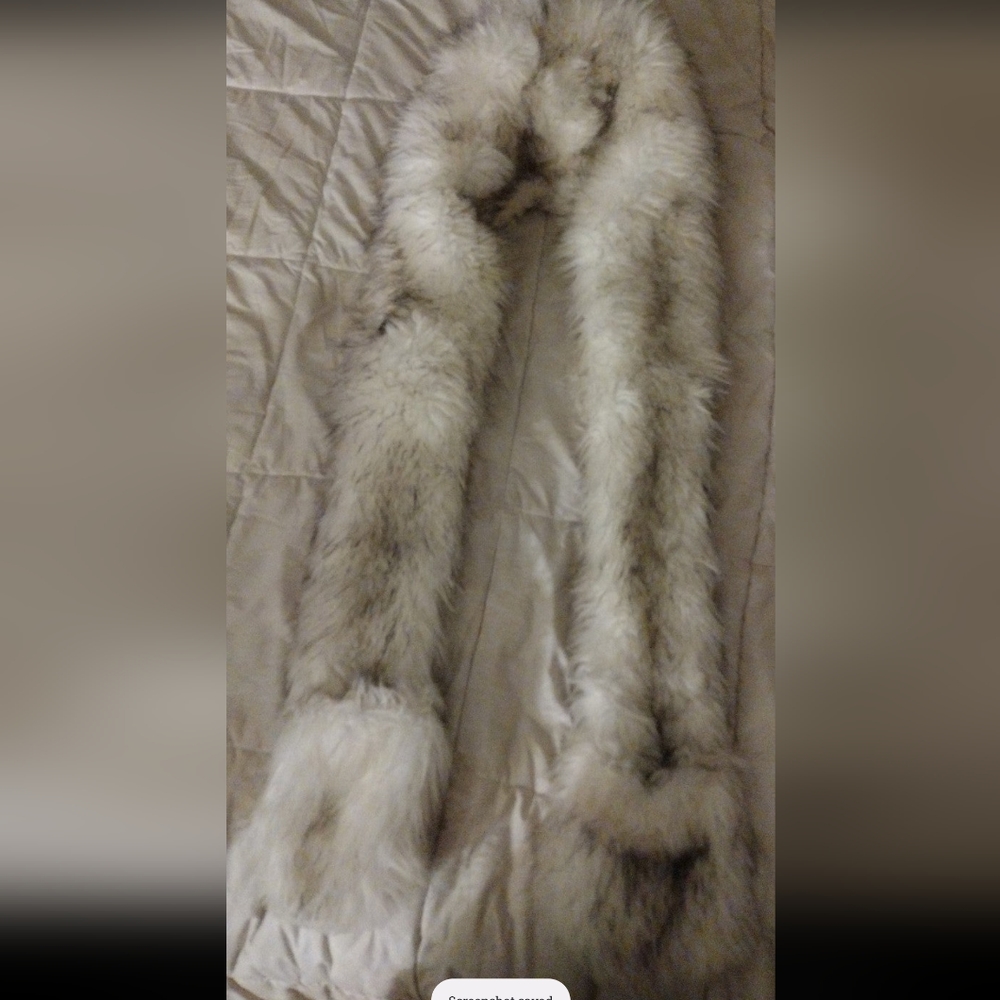 Vintage Rave SpiritHoods Faux Husky Fur Scarf - Picture 2 of 4